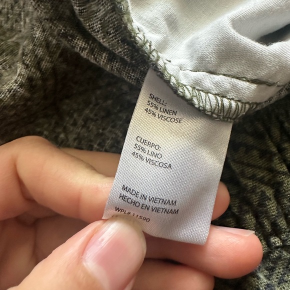 Linen blend shorts - Picture 6 of 6